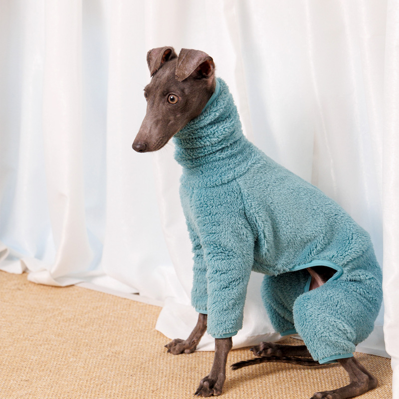 TIGERDOG Ιταλικό λαγωνικό Μικρό σκυλί Μικρό σκυλί Berlington Wellbit με επένδυση fleece Χοντρό χειμερινό τετράποδο ρούχο