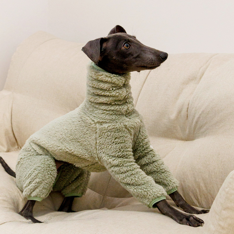 TIGERDOG Ιταλικό λαγωνικό Μικρό σκυλί Μικρό σκυλί Berlington Wellbit με επένδυση fleece Χοντρό χειμερινό τετράποδο ρούχο