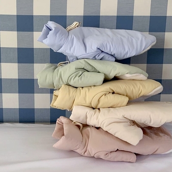 Ρούχα για κατοικίδια με παχύ βαμβάκι, ζεστά χειμωνιάτικα ρούχα για σκύλους, γάτα, Teddy, αρκούδα, μικρό σκυλί, φθινοπωρινά και χειμωνιάτικα ρούχα *