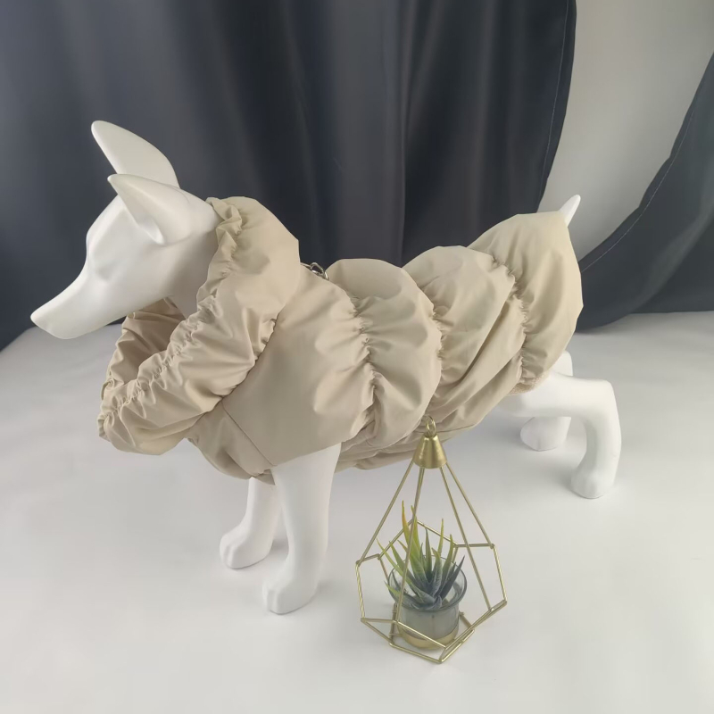 Prekogranična nova odjeća za pse, zadebljana topla odjeća, zimski prsluk, topla odjeća s kopčom, odjeća za štence