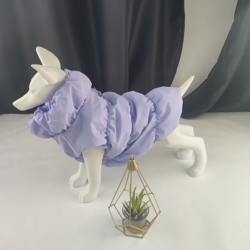 Prekogranična nova odjeća za pse, zadebljana topla odjeća, zimski prsluk, topla odjeća s kopčom, odjeća za štence