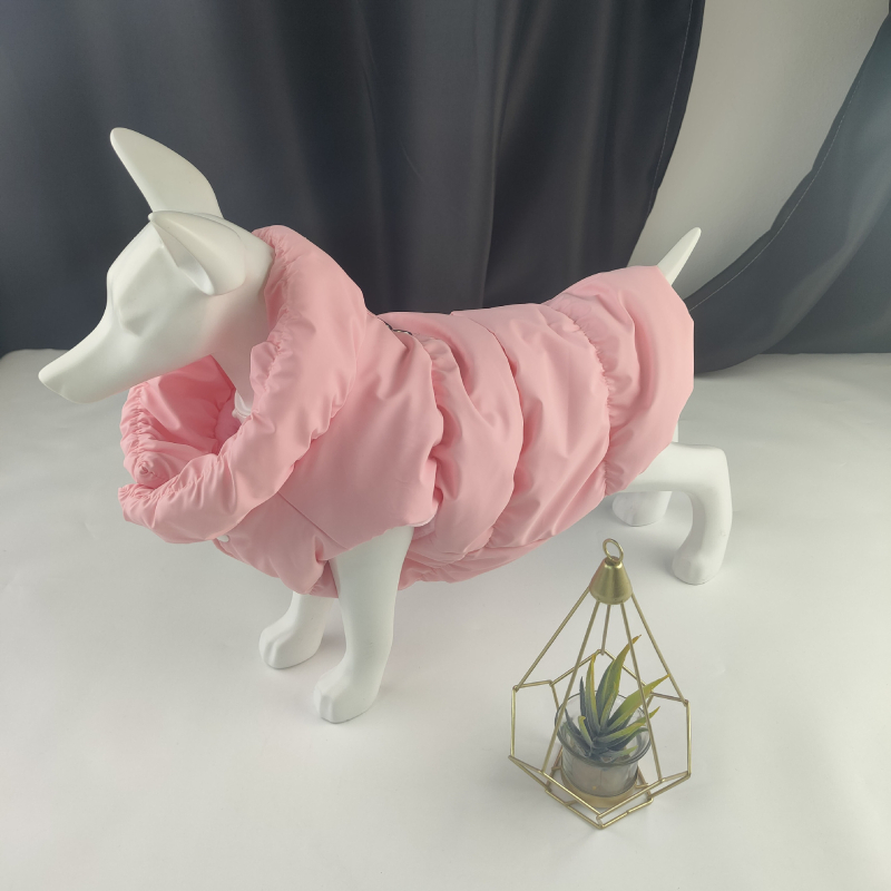 Prekogranična nova odjeća za pse, zadebljana topla odjeća, zimski prsluk, topla odjeća s kopčom, odjeća za štence