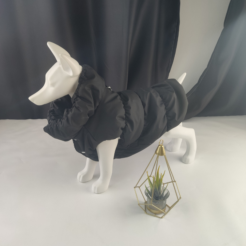 Prekogranična nova odjeća za pse, zadebljana topla odjeća, zimski prsluk, topla odjeća s kopčom, odjeća za štence