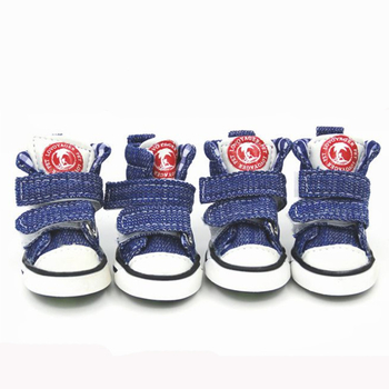 Μικρά παπούτσια για σκύλους αρκουδάκι για σκύλους τεσσάρων εποχών από τα παπούτσια αρκούδας καλύπτουν αντι-βρώμικα παπούτσια καμβά αντι-πτώσης παπούτσια για κατοικίδια αναπνεύσιμα