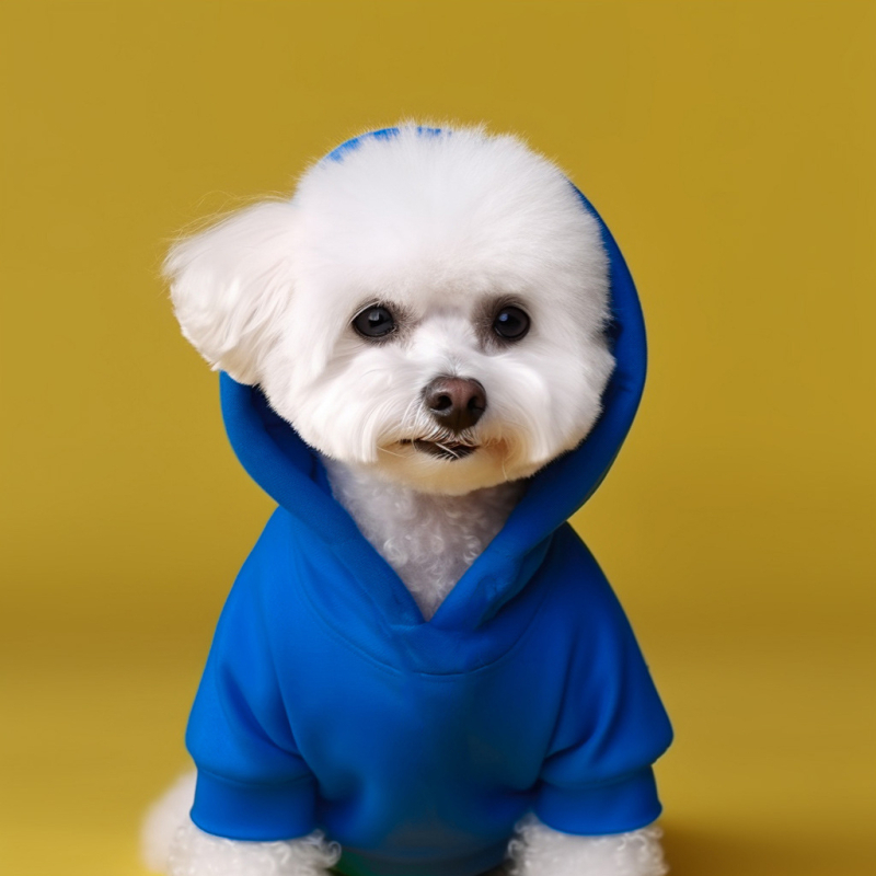 PETCIRCLE ρούχα για κατοικίδια, γάτες και σκύλους, χαριτωμένα δίποδα ρούχα, βασική έκδοση, ανοιχτόχρωμο πουλόβερ με κουκούλα και καυτή εκτύπωση