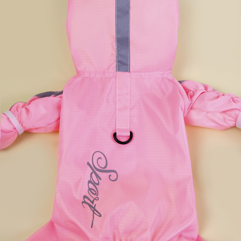 Dog Traction Siaman kabanica za stopala, čizme za kišu, Teddy Bitter Bear, sveobuhvatna vodootporna odjeća za četveronožne pse sa šeširom za životinje