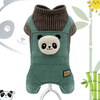 Ρούχα για κατοικίδια Mao Ni για Πρωτοχρονιά, Κορδόνι για σκύλους, Φθινόπωρο και Χειμώνας, Νέο φόρεμα με αρκουδάκι, Ρούχα για τετράποδα