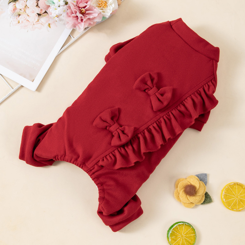 Odjeća za kućne ljubimce iz inostranstva, jesenska i zimska odjeća za pse u boji slatkiša, četveronožna odjeća za male i srednje pse, veleprodaja zimske odjeće za pse