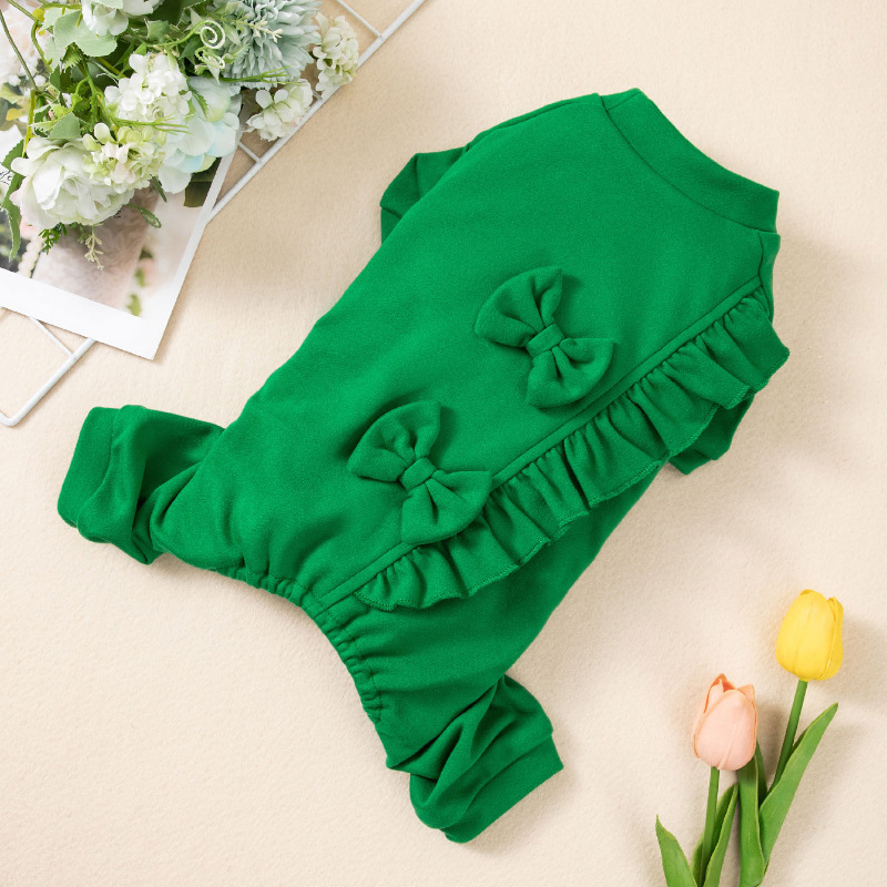 Odjeća za kućne ljubimce iz inostranstva, jesenska i zimska odjeća za pse u boji slatkiša, četveronožna odjeća za male i srednje pse, veleprodaja zimske odjeće za pse