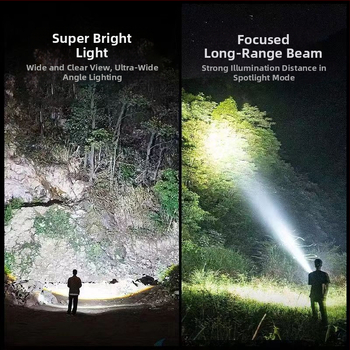 Tarpvalstybinis baltas lazerinis žibintuvėlis su priartinimo nuotoliniu lauko apšvietimu avarinis žibintuvėlis su aliuminio lydinio žibintuvėliu, didmeninė prekyba