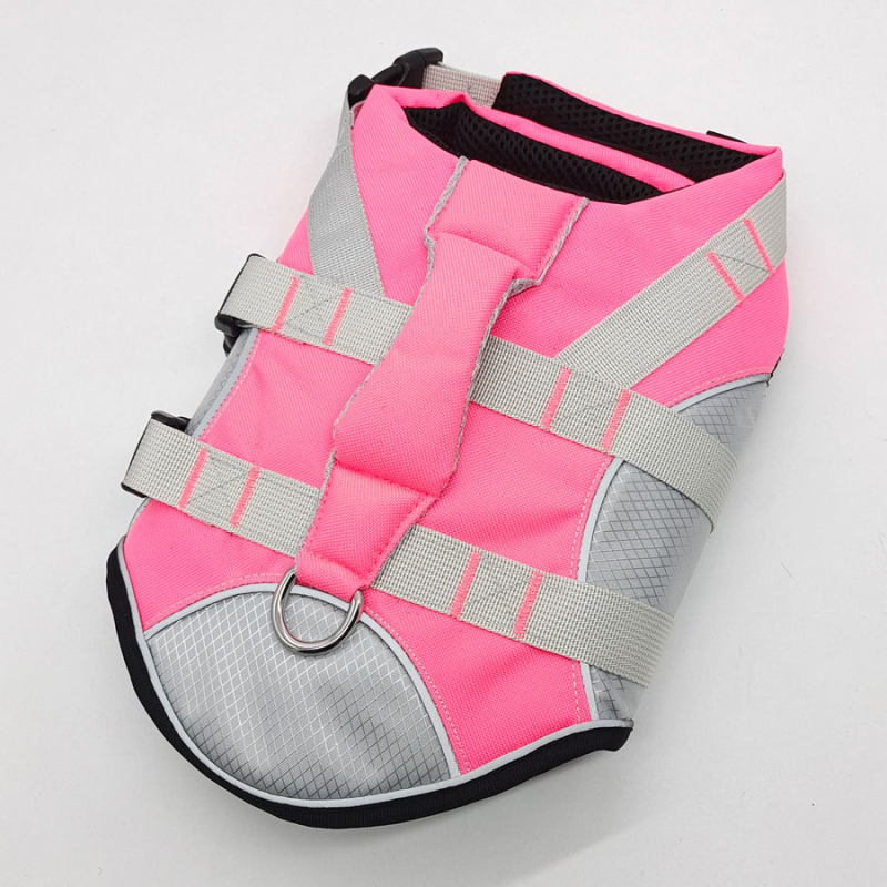 Strana trgovina kućnim ljubimcima novi ljetni prsluk za spašavanje za kućne ljubimce, kupaće odijelo za pse, prsluk s velikom plovnošću, višebojni, 133,33 cm inča