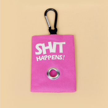 Naminių gyvūnėlių vedžiojimo šunų laikymo krepšys su mygtuku, šuns išėjimo greitis, atitinkantis aplinkos apsaugos šiukšlių maišų valymo priemones