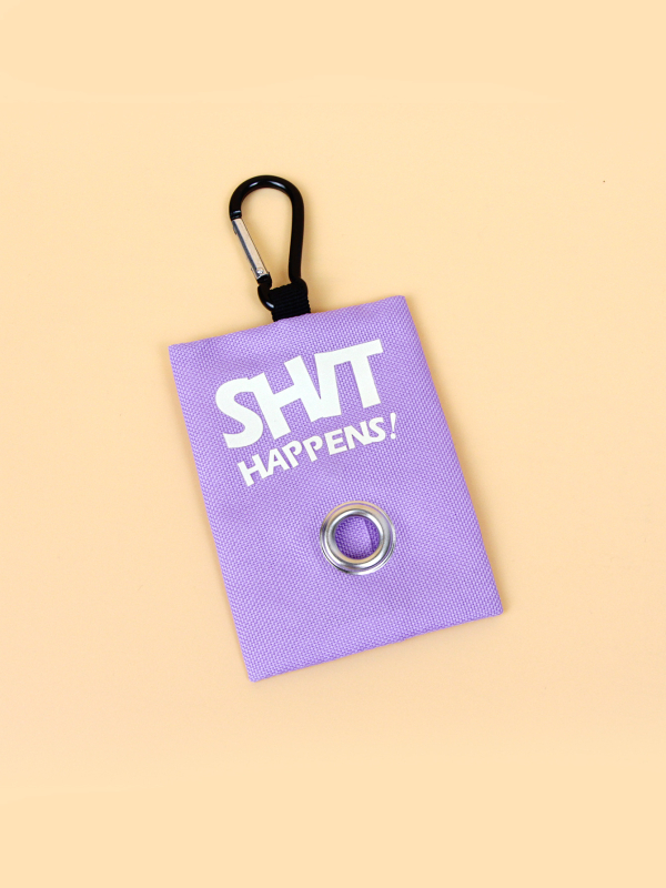 Naminių gyvūnėlių vedžiojimo šunų laikymo krepšys su mygtuku, šuns išėjimo greitis, atitinkantis aplinkos apsaugos šiukšlių maišų valymo priemones