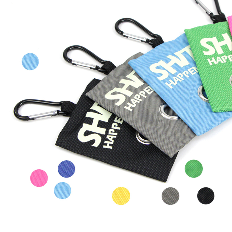 Naminių gyvūnėlių vedžiojimo šunų laikymo krepšys su mygtuku, šuns išėjimo greitis, atitinkantis aplinkos apsaugos šiukšlių maišų valymo priemones