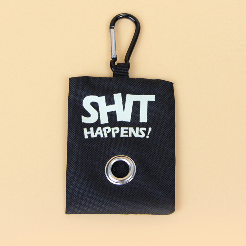 Naminių gyvūnėlių vedžiojimo šunų laikymo krepšys su mygtuku, šuns išėjimo greitis, atitinkantis aplinkos apsaugos šiukšlių maišų valymo priemones