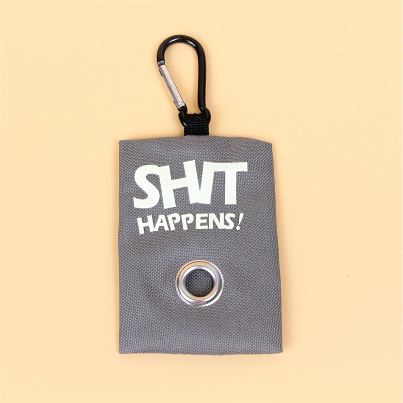 Naminių gyvūnėlių vedžiojimo šunų laikymo krepšys su mygtuku, šuns išėjimo greitis, atitinkantis aplinkos apsaugos šiukšlių maišų valymo priemones