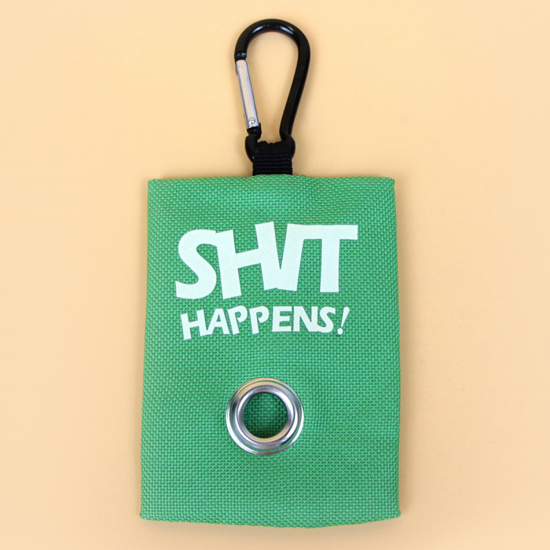 Naminių gyvūnėlių vedžiojimo šunų laikymo krepšys su mygtuku, šuns išėjimo greitis, atitinkantis aplinkos apsaugos šiukšlių maišų valymo priemones