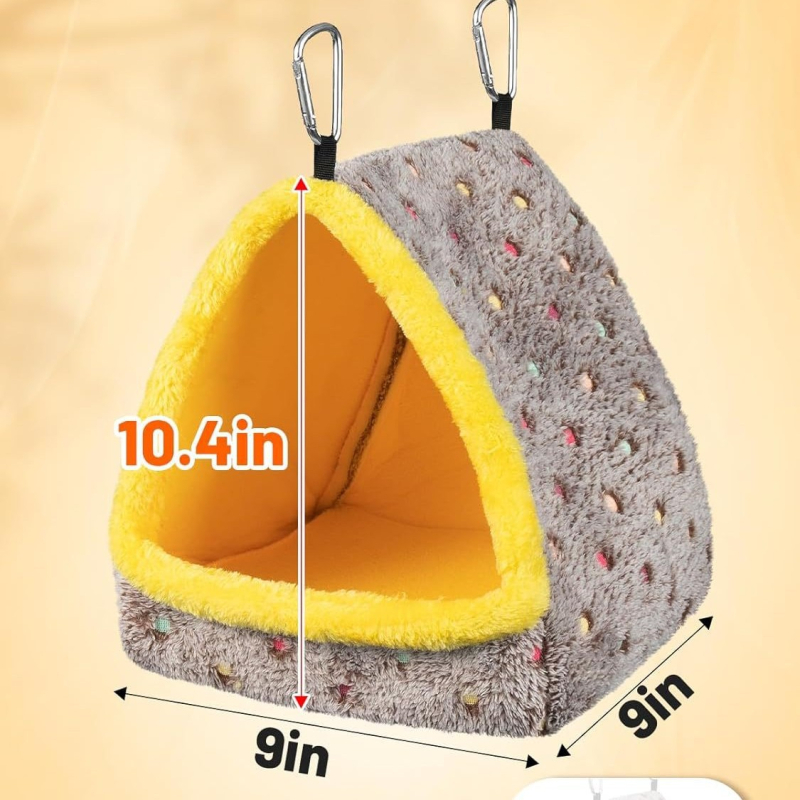 Cuib de pasăre cald de toamnă și de iarnă, cuib de dormit de papagal de vară, cuib de piele de tigru, bujor, xuanfeng, mic soare, cuib de papagal special din bumbac, cuib cald