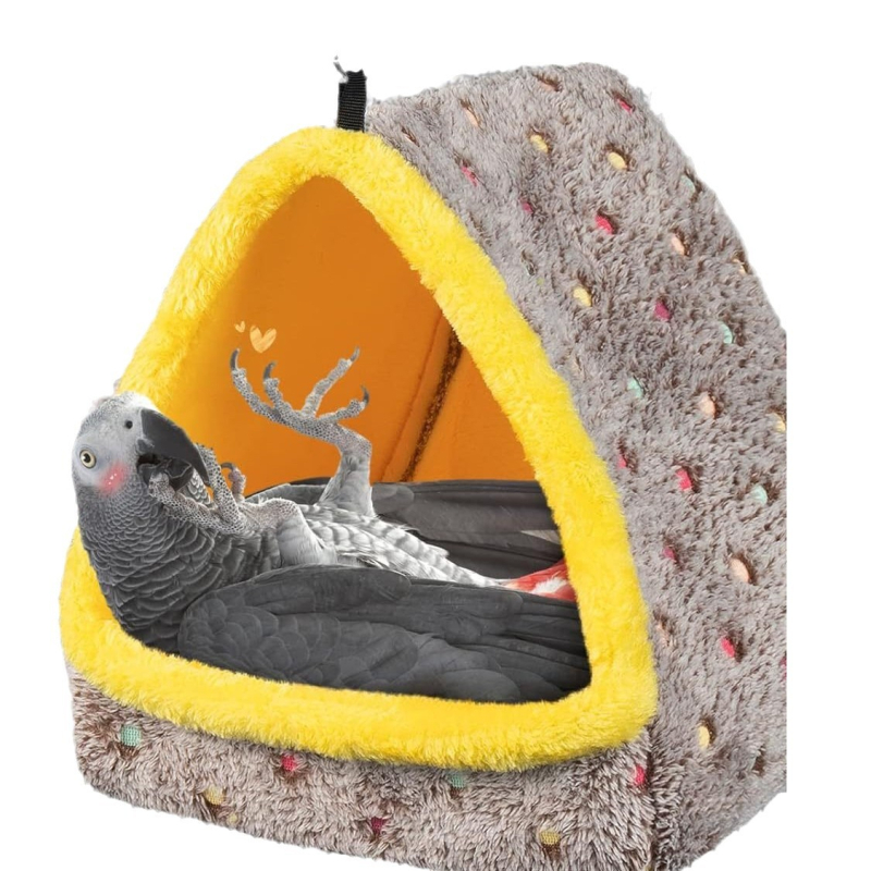 Cuib de pasăre cald de toamnă și de iarnă, cuib de dormit de papagal de vară, cuib de piele de tigru, bujor, xuanfeng, mic soare, cuib de papagal special din bumbac, cuib cald