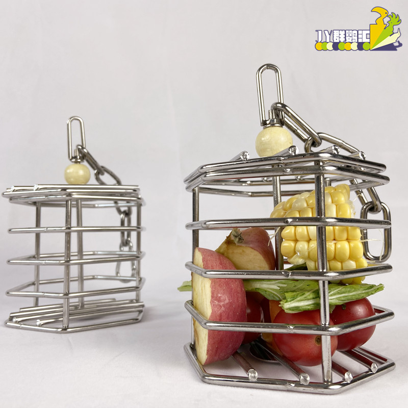 304 roostevabast terasest papagoi hammustav toiduotsingu puurimänguasi molaarne mänguasi puuri papagoi puuviljakorvi ripats