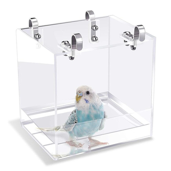 Linnuvann vannikast akrüülist uued linnutarbed ja -riistad piiriülesed plahvatused linnuvann laos olemas