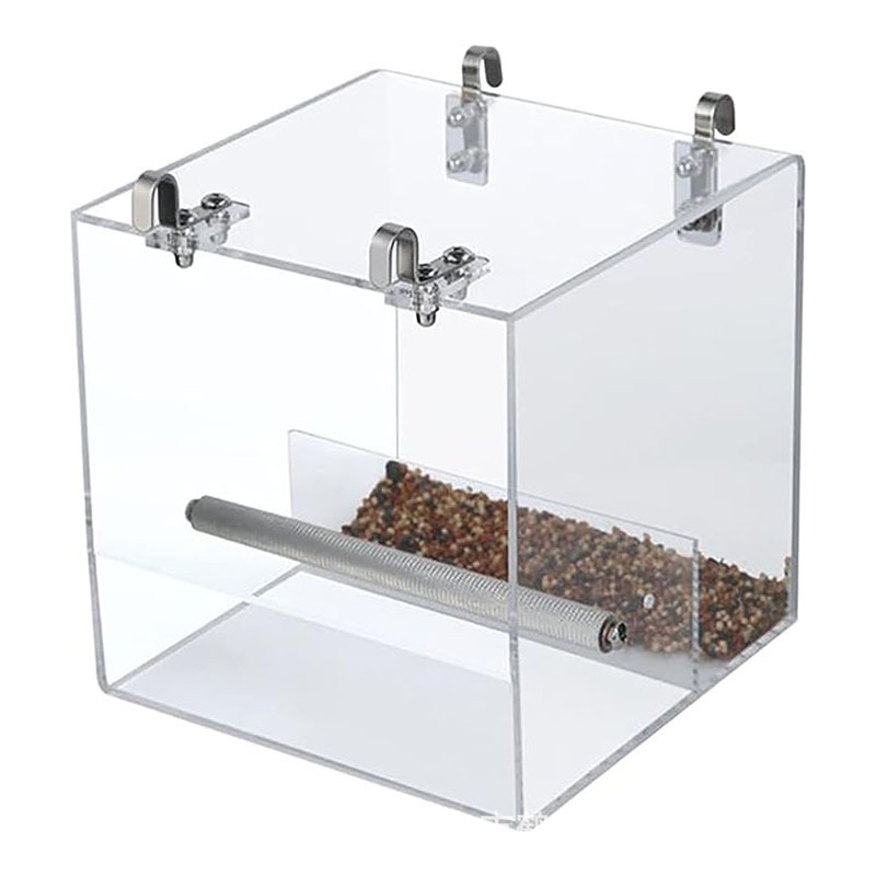 Linnuvann vannikast akrüülist uued linnutarbed ja -riistad piiriülesed plahvatused linnuvann laos olemas