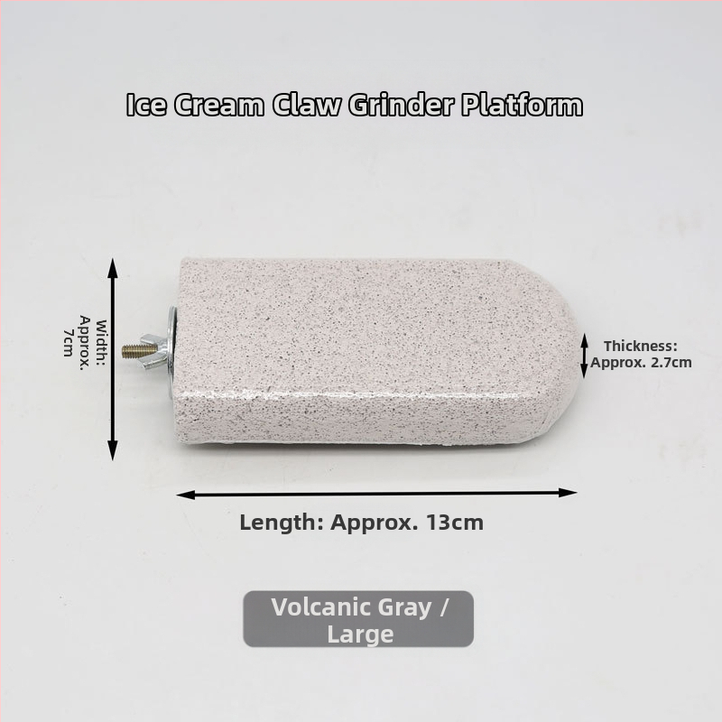 Stanica za mljevenje kandži papagaja za sladoled, štapić za tigrovu kožu, Xuan Feng božur, kljun za mljevenje, igračka za ptice, kavez za ptice, posebna platforma, pribor, pribor