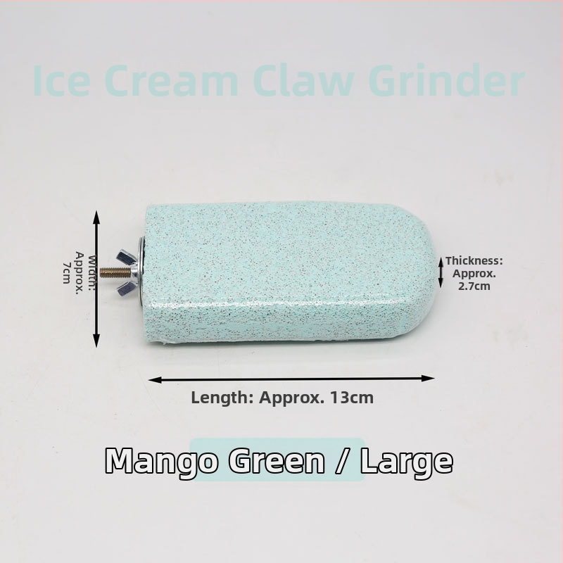 Stanica za mljevenje kandži papagaja za sladoled, štapić za tigrovu kožu, Xuan Feng božur, kljun za mljevenje, igračka za ptice, kavez za ptice, posebna platforma, pribor, pribor