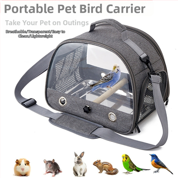 Φορητή τσάντα πουλιών για διασυνοριακές μετακινήσεις, πτυσσόμενη τσάντα πουλιών Oxford από ύφασμα, τσάντα πουλιών για παπαγάλους, περιστέρια, τσάντα για μικρά κατοικίδια, τσάντα για τυφλοπόντικες