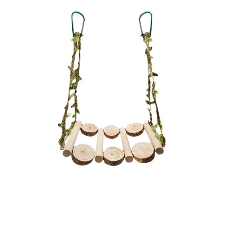 Klietka pre vtáky, terénne úpravy, papagájová hojdačka, hračka na perlové lezenie, interaktívny rebrík, proti uhryznutiu, brúsny pazúr, krúžky na uhryznutie z masívneho dreva