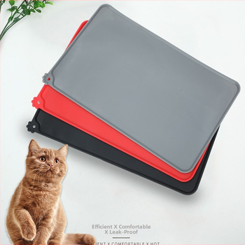 Covoraș din silicon pentru animale de companie, vânzare fierbinte Amazon, cu găuri, pentru hrana pisicilor și câinilor, covoraș din silicon pentru labe de câini, covoraș impermeabil pentru capacul animalelor de companie