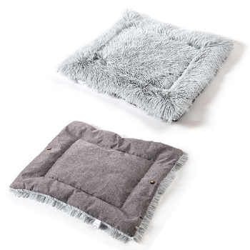 Άμεση προμήθεια εργοστασίου για φωλιά κατοικίδιων ζώων, βελούδινο μικρό στρώμα φωλιάς σκύλου-γάτας, φθινόπωρο και χειμώνα, διπλής χρήσης στρώμα σκύλου-γάτας, προμήθειες κατοικίδιων ζώων