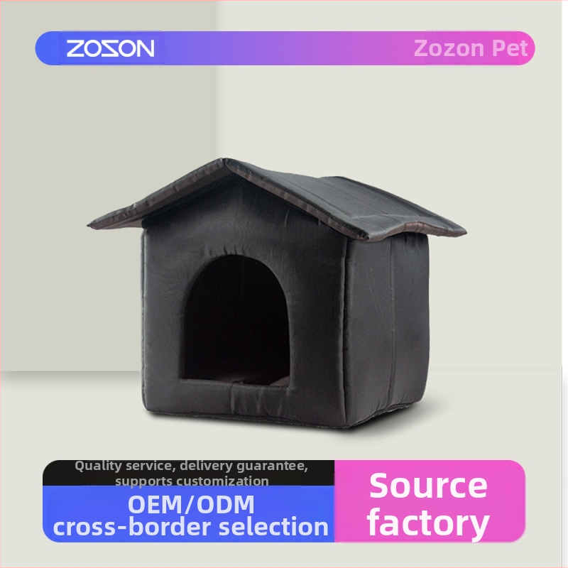 Ζεστή αδιάβροχη φωλιά αδέσποτης γάτας εξωτερική γάτα σπίτι κατοικίδιο χειμώνα κλειστό αδιάβροχο εξωτερικό κλουβί χονδρικής