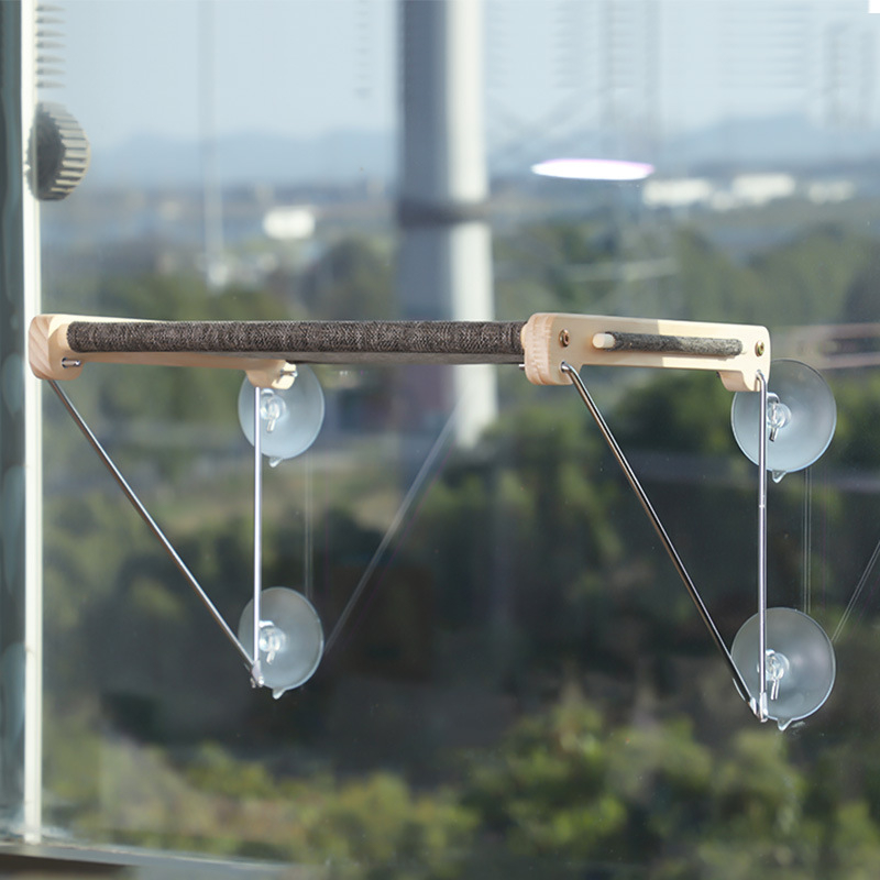 Macska mászóka, macska kaparóoszlop, tapadókorong, macskafészek, kilátó, fali ablak, macskaugró platform, nem perforált