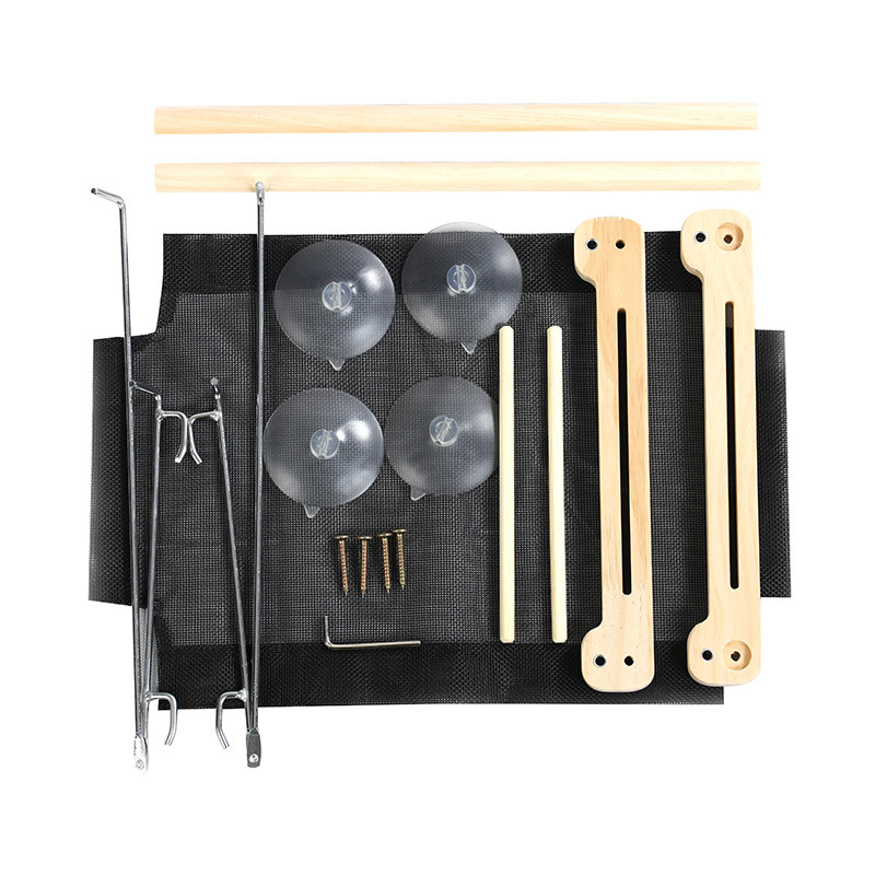 Macska mászóka, macska kaparóoszlop, tapadókorong, macskafészek, kilátó, fali ablak, macskaugró platform, nem perforált