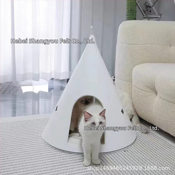 Σκηνή Cat\'s Kennel Four Seasons Universal Αποσπώμενη Ημικλειστή Σκηνή για Γάτες, Τσόχα, Γατοσπιτάκι, Φωλιά για Κατοικίδια