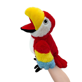 Piiriülene uus lindude loomade käenukk suure suuga lindude papagoi laste plush mänguasi linnunukk kotka nukk hulgimüük