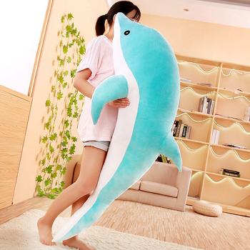 Armas delfiin-palus mänguasi delfiininuku padi lühike plush riidest nukk paarile tüdrukule lastele kingitus