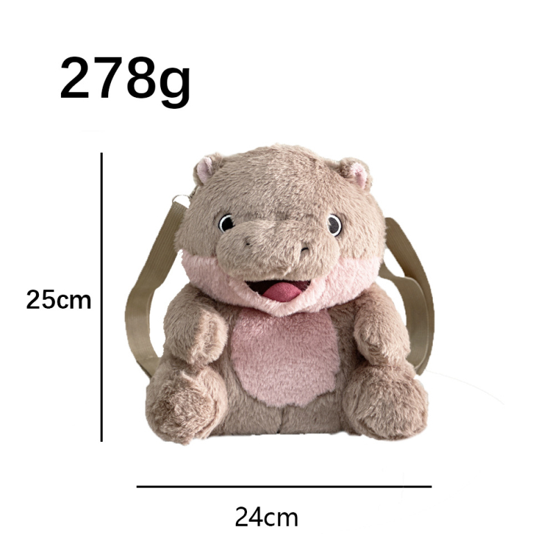 Piiriülene uus moo deng plush tai kääbus jõehobu jõehobu plush nukk nukk