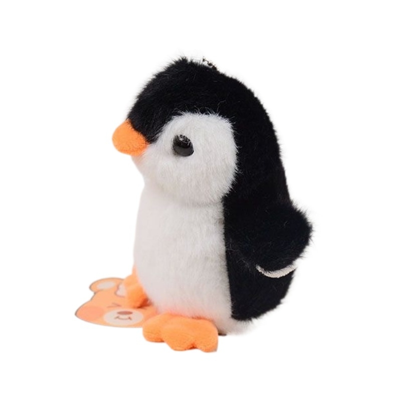 Slatki mali pingvin plišani privjesak za ključeve privjesak za djevojčicu torba privjesak poklon pingvin mala lutka crtani stroj za hvatanje muški