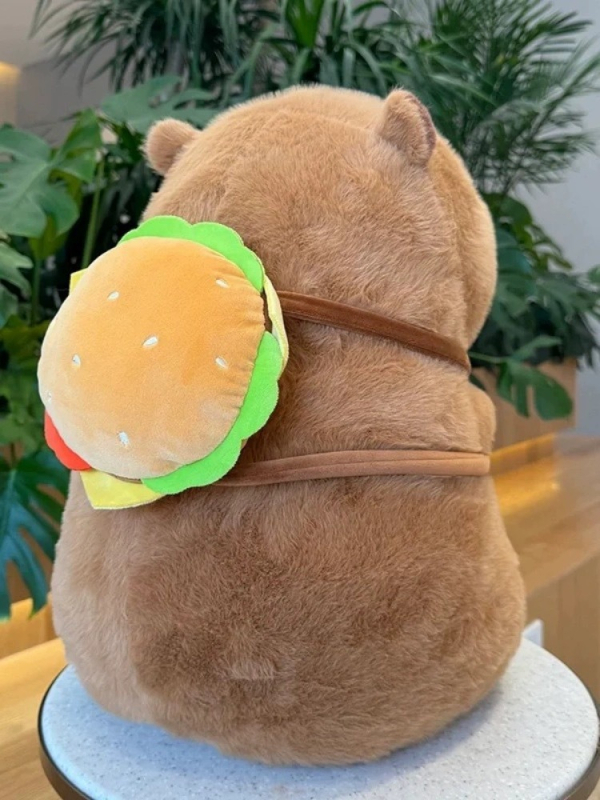 Uus Kapibala kapybara plush-mänguasi, mitme stiiliga mängunukk, poistele ja tüdrukutele, sünnipäevakingitusnukk