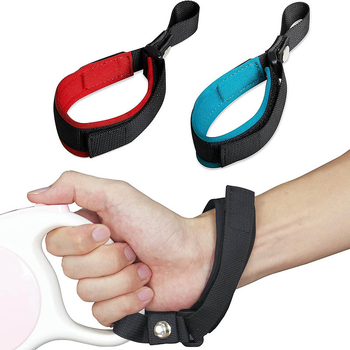 Povodac za pse, remen za zglob, podesivi sigurnosni neklizajući povodac za ogrlicu za šetanje pasa, uvlačivi remen za zglob bez upotrebe ruku