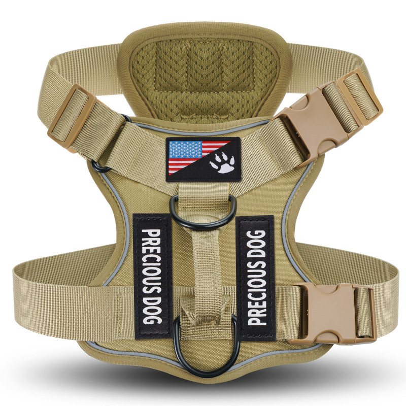 Amazon Cross-Border Νέα Τακτική Ζώνη για Μεγάλους Σκύλους, Ανακλαστικό Γιλέκο Νύχτας, Λουρί για Κατοικίδια, Προμήθειες Σκύλων