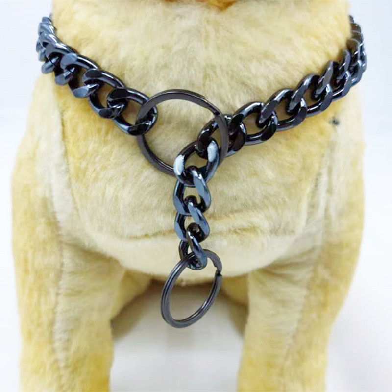 Nabavite Amazon Pet francuski buldog metalna ogrlica za psa plišanog corgija mopsa nakit hip-hop zlatna ogrlica na zalihi