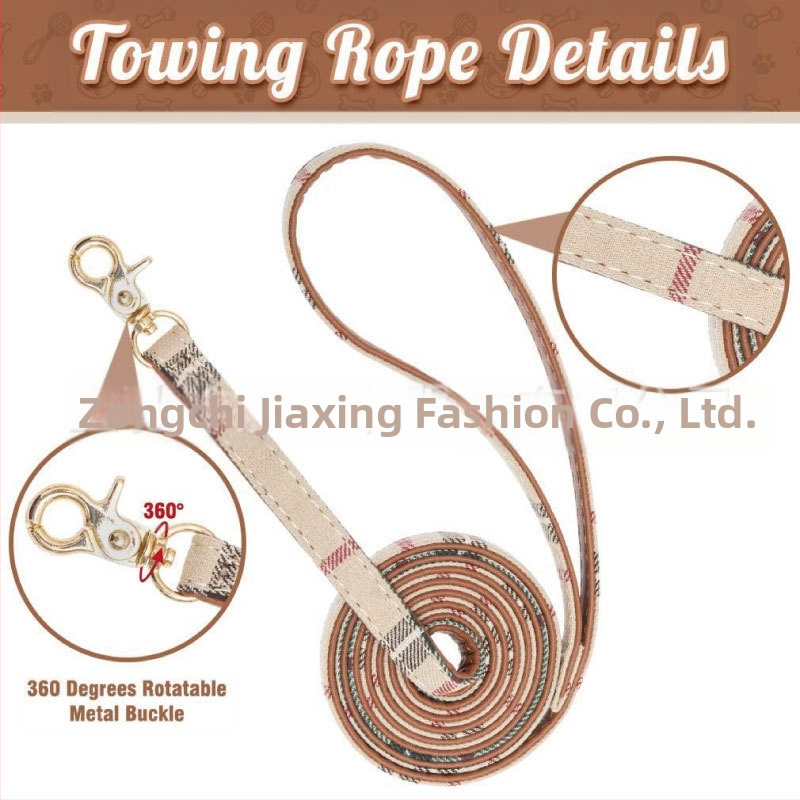 Sada vodítok na uterák s trojuholníkovým motýlikom a kockovaným obojkom pre psov Amazon Pet