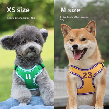 Εργοστασιακός ιμάντας στήθους σκύλου με σχοινί έλξης για αθλητικά είδη τύπου X, αναπνεύσιμο, άνετο γιλέκο ρυθμιζόμενο για κατοικίδια