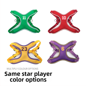 Εργοστασιακός ιμάντας στήθους σκύλου με σχοινί έλξης για αθλητικά είδη τύπου X, αναπνεύσιμο, άνετο γιλέκο ρυθμιζόμενο για κατοικίδια