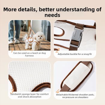 Σακίδιο πλάτης για σκύλους, μικρή τσάντα χειρός με χιαστί φερμουάρ για σκύλους και γάτες, τσάντα ώμου, τσάντα για εκδρομές κατοικίδιων, τσάντα βόλτας σκύλου