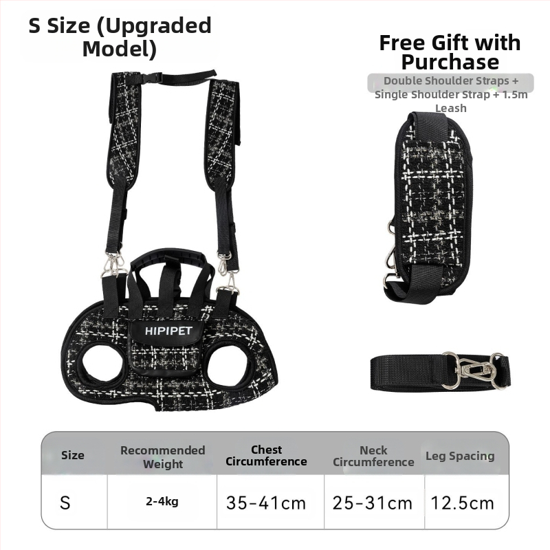 Σακίδιο πλάτης για σκύλους, μικρή τσάντα χειρός με χιαστί φερμουάρ για σκύλους και γάτες, τσάντα ώμου, τσάντα για εκδρομές κατοικίδιων, τσάντα βόλτας σκύλου