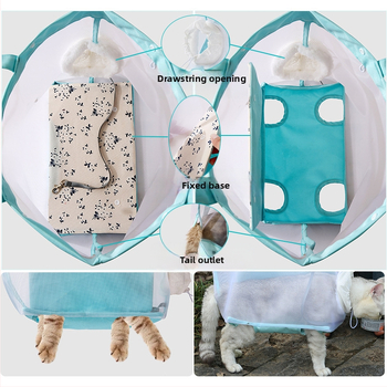 Τσάντα κατοικίδιων ζώων για περπάτημα και γάτες, φορητή τσάντα ώμου από νάιλον πλέγμα, διαφανής τσάντα γάτας από πλέγμα, χονδρική σε απόθεμα, τσάντα γάτας με διαρροή ποδιών